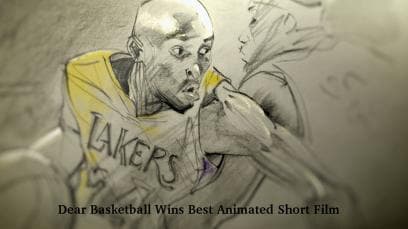 Dear Basketball Wins Best Animated Short Film
