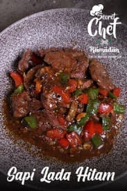 SECRET CHEF RAMADHAN EPS. 13 - Sapi Lada Hitam