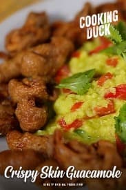 Cooking Duck EPS. 20 - Crispy Skin Guacamole
