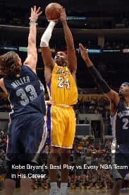 Kobe Bryant's Best Play vs Every NBA Team in His Career