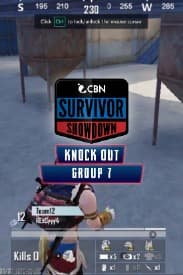 CBN SURVIVOR SHOWDOWN (KNOCK-OUT) - GROUP 7