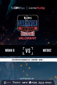 CBN SURVIVOR SHOWDOWN S2 Qualifier Day 1 - MBAH G VS WEDOZ