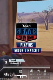CBN SURVIVOR SHOWDOWN (PLAY INS) - GROUP 2 MATCH 1