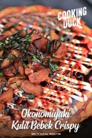Cooking Duck EPS. 17 - Okonomiyaki Kulit Bebek Crispy