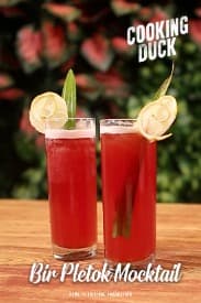 Cooking Duck EPS. 15 - Bir Pletok Mocktail