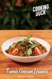 Cooking Duck EPS. 14 - Tumis Oncom Leunca