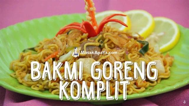 Bakmi Goreng Komplit