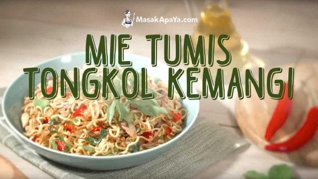 Mie Tumis Tongkol Kemangi