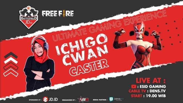 Saksikan Live Streaming JD.ID Battle Field Free Fire