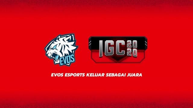 Evos Esports Keluar Sebagai Juara IGC 2020