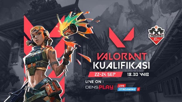 Saksikan Live Streaming JD.ID Battlefield Valorant Tournament