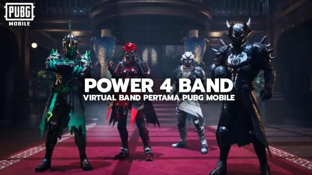 Power 4 Band, Virtual Band pertama PUBG Mobile