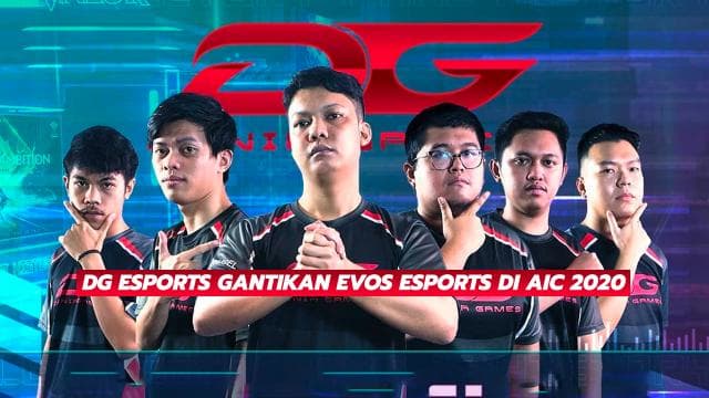 DG Esports Gantikan Evos Esports Di AIC 2020