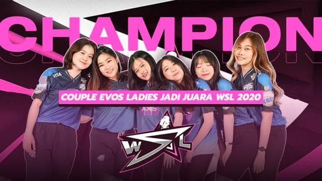 Evos Ladies Jadi Juara WSL 2020