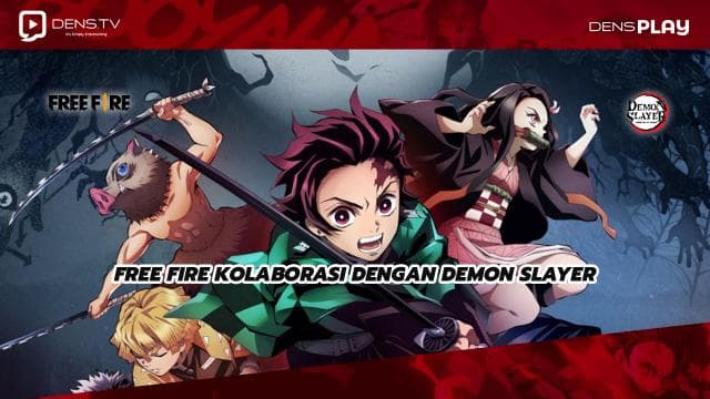 Free Fire Kolaborasi Dengan Demon Slayer