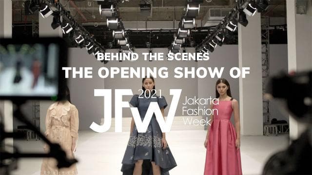 Behind The Scenes The Opening Show Of JFW 2021