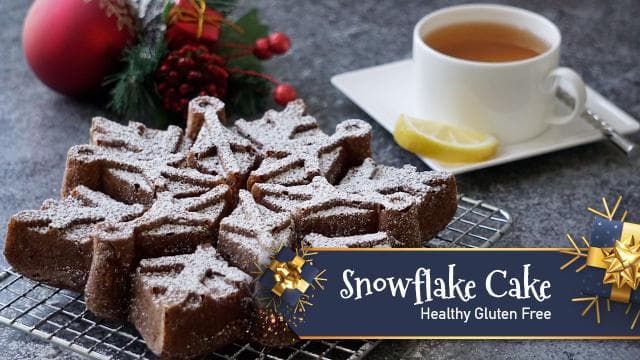 Snowflake Cake - Healthy Gluten Free