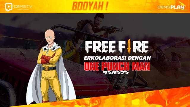 Free Fire Berkolaborasi Dengan One punch Man