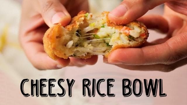 Cheesy Rice Bowl (Arancini)