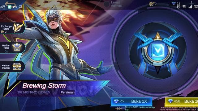 Skin Hero Terbaru Mobile Legends: Bang Bang “Vale” Blizzard Storm”