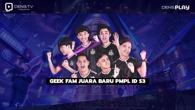 Geek Fam Juara Baru PMPL ID S3