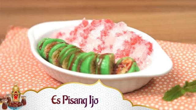 Resep Es Pisang Ijo, Minuman khas Makassar yang Menyegarkan