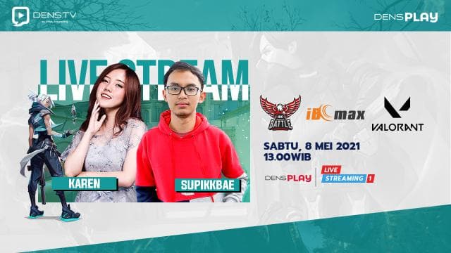 Saksikan Live Streaming Indonesia Battle Championship Valorant Series 5