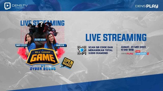 Tonton Walk Through Game by Cyber Squad Ep. 5 dan Menangkan Total 3.000 Diamonds MLBB!