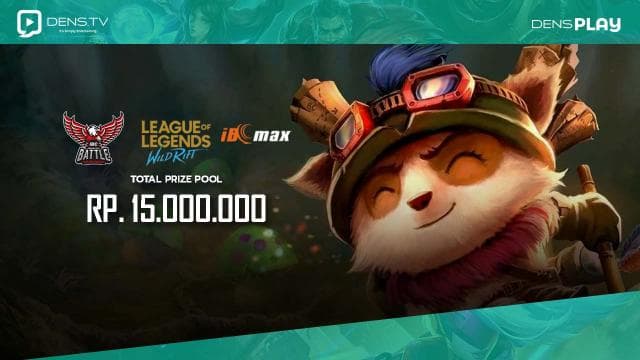 Open Registrasi Tournament Indonesian Battle Championship LOL: Wild Rift Series 5