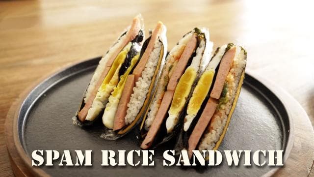 Spam Rice Sandwich