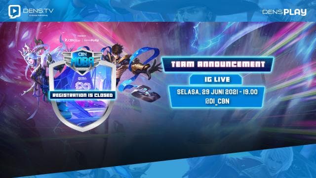 Register Turnament MOBA Master Sudah Ditutup
