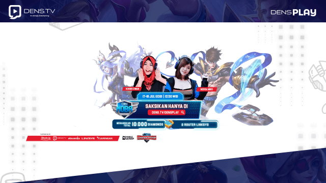 Live Streaming Tournament CBN MOBA Masters S1