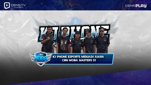 KJ Phone Esports Menjadi Juara CBN MOBA Masters S1