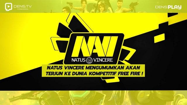 Natus Vincere Mengumumkan  Akan Terjun Ke Dunia Kompetitif Free Fire !
