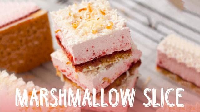 Marshmallow Slice