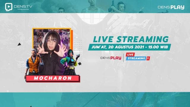 Live streaming Free Fire Bersama Mocharon