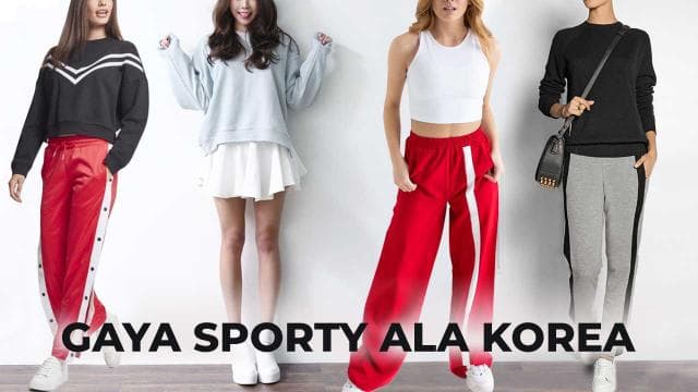 Gaya Sporty ala Korea