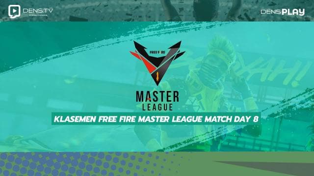 Klasemen Free Fire Master League Match Day 8