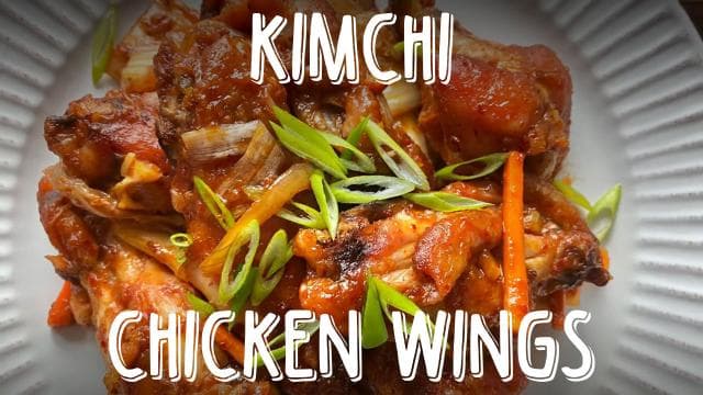 Kimchi Chicken Wings