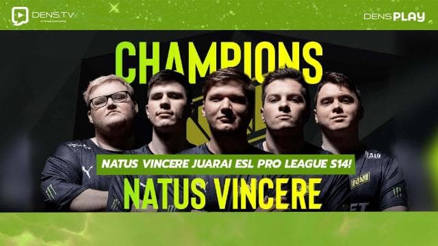 NAVI Juarai ESL Pro League S14