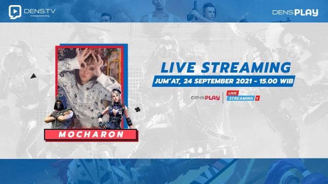 Live streaming Valorant Bersama Mocharon