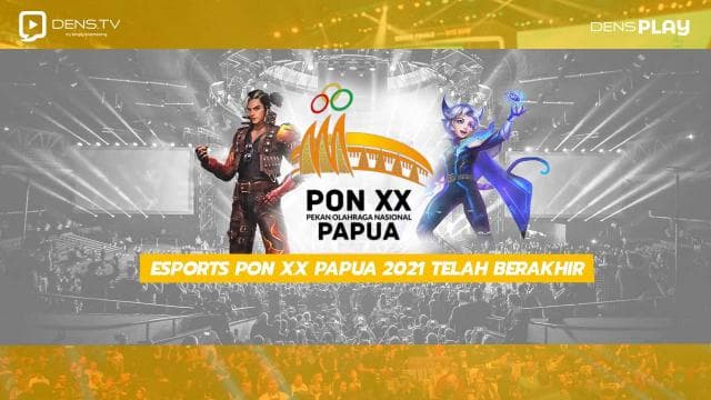 Esports PON XX Papua 2021 Telah Berakhir