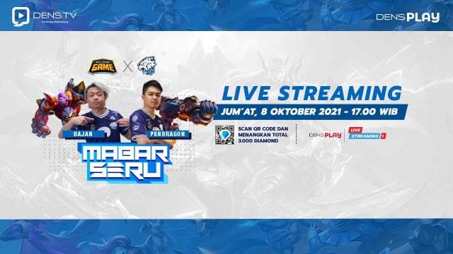 Saksikan Live Streaming WTG Mabar Seru Bersama EVOS!