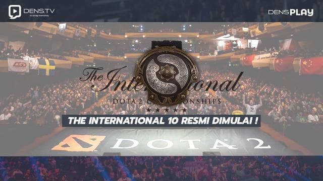 The International 10 Resmi Dimulai