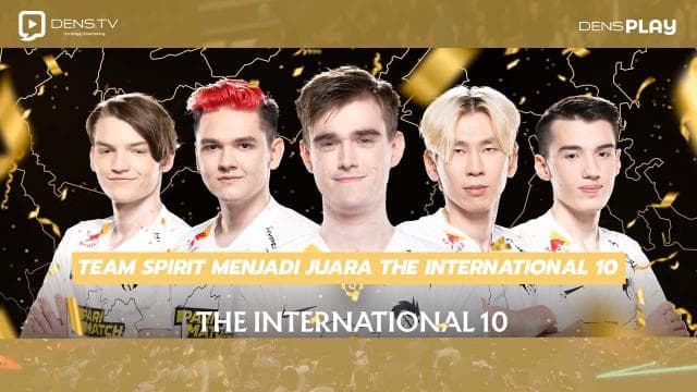 Team Spirit Menjadi Juara The International 10