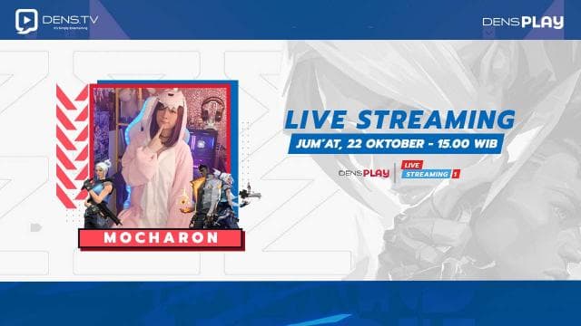 Saksikan Live streaming Valorant Bersama Mocharon