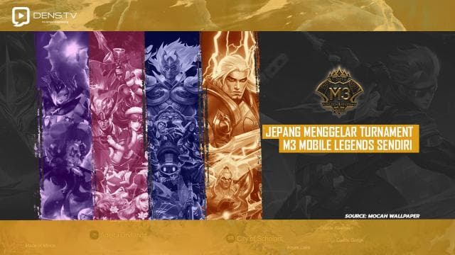 Jepang Menggelar Turnament M3 Mobile Legends Sendiri
