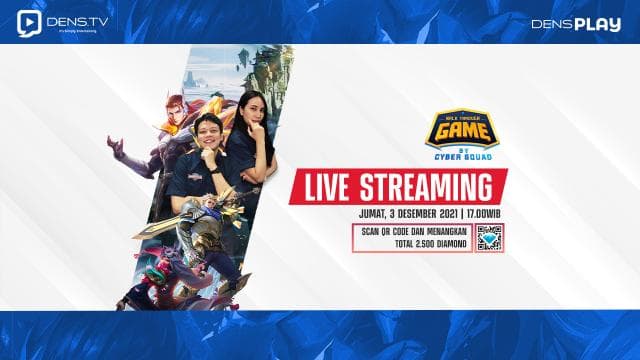 Nonton Walk Trough Game by Cyber Squad dan Menangkan Give Away TOTAL 2500 diamond MLBB !