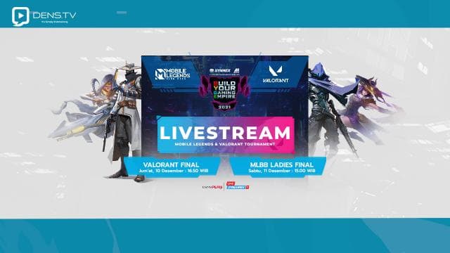 Saksikan Live Streaming Babak Final Turnament Build Your Gaming Empire 2021!