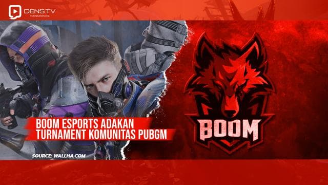 BOOM Esports Adakan Turnament Komunitas PUBGM
